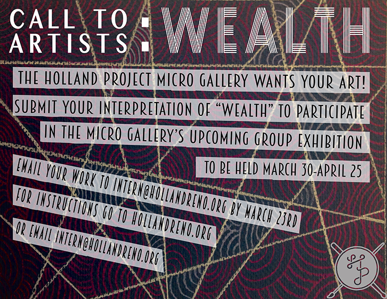 CALL FOR ARTISTS: “WEALTH”