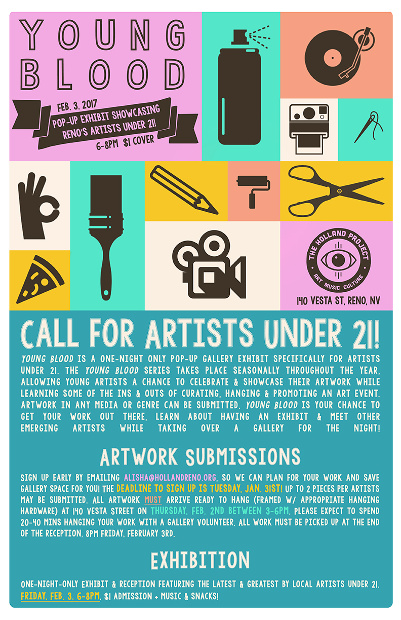 Call for Artists Under 21!