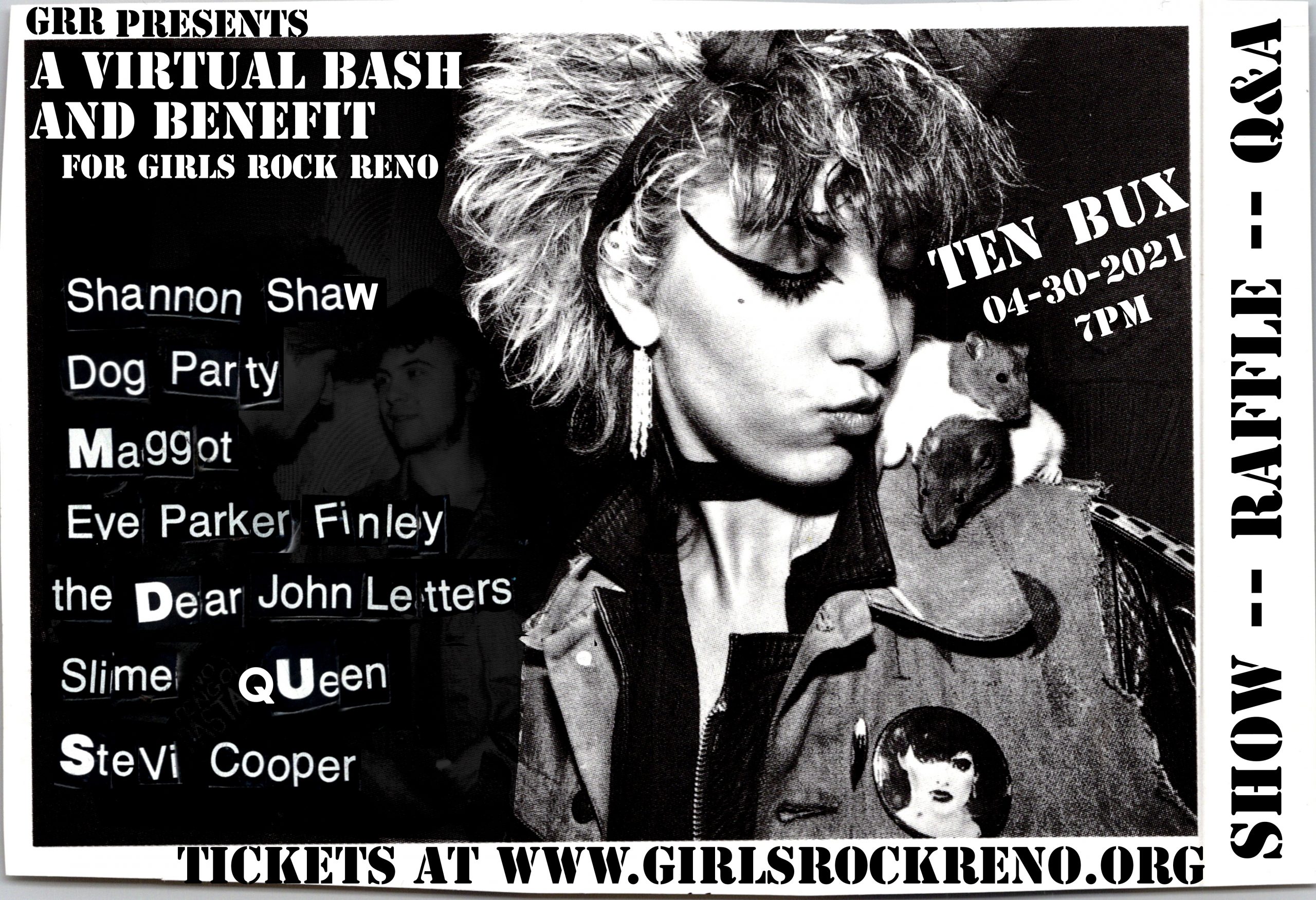 Girls Rock Reno Virtual Bash Fundraiser