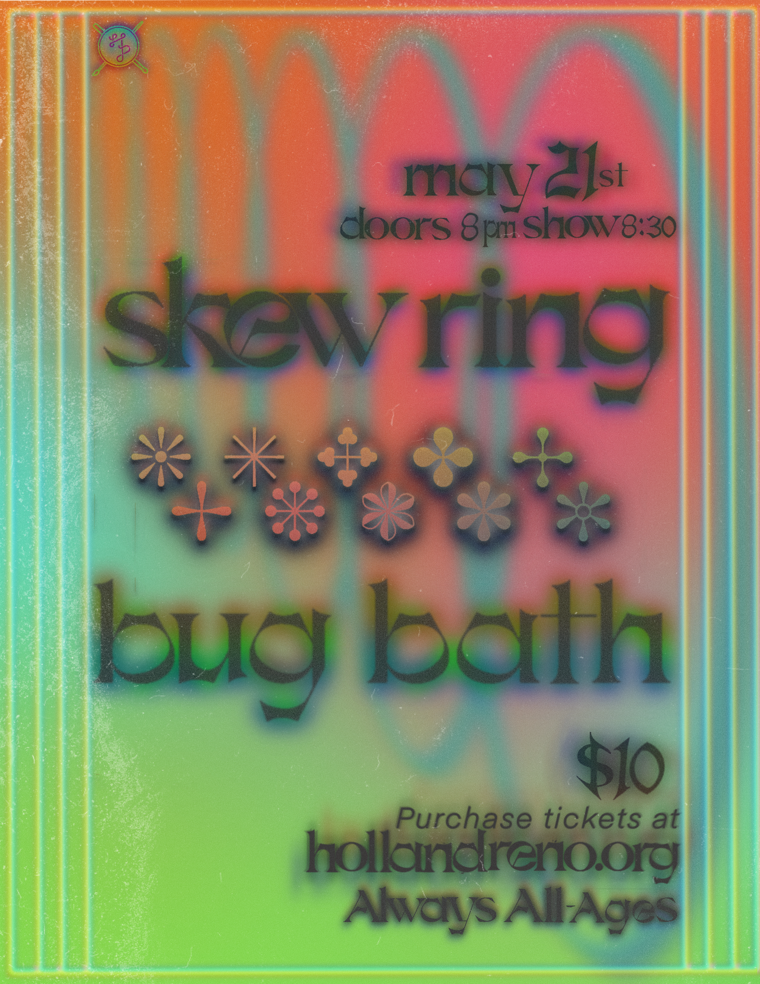 Holland Lounge: Skew Ring w/ Bug Bath