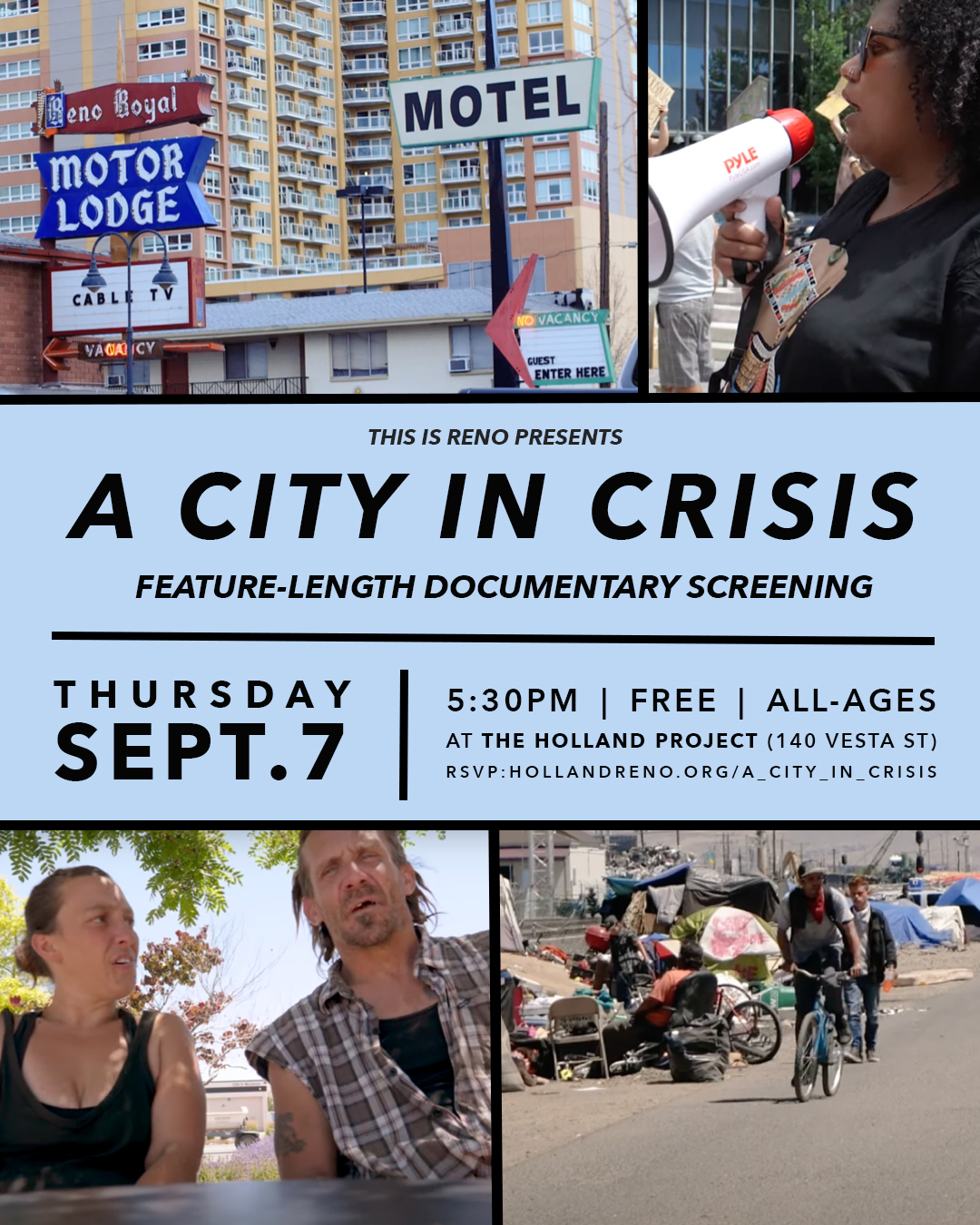 SOLD OUT Documentary Screening: A City in Crisis